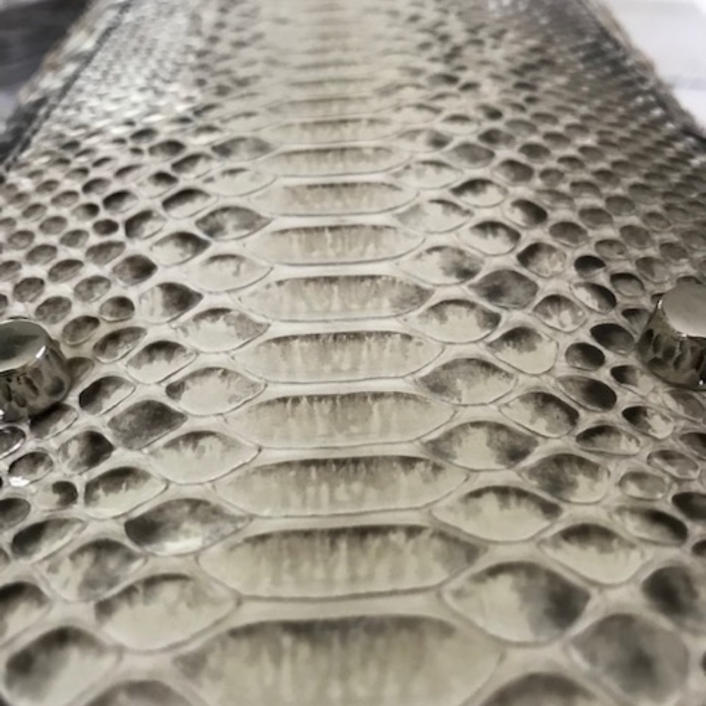 Authentic Eileen Kramer Genuine Python Skin Purse - image 7